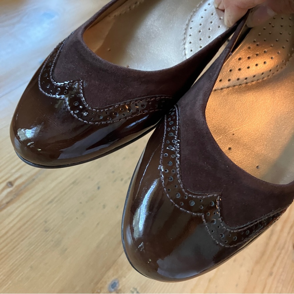 L.L. Bean Dark Brown Leather Flats - Picture 11 of 15